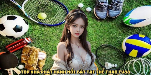 Top nhà phát hành nổi bật tại thể thao EV88